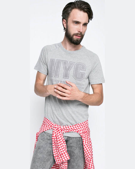 Tricou Tom Tailor gri