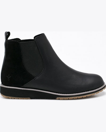 Botine Emu Australia taria leather negru