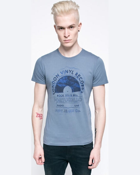 Tricou Pepe Jeans bleumarin