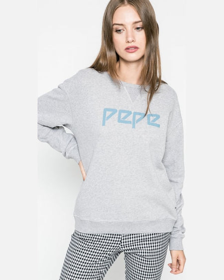 Bluza Pepe Jeans jimena gri deschis