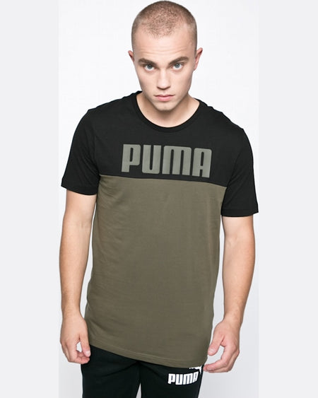 Tricou Puma rebel block măsliniu