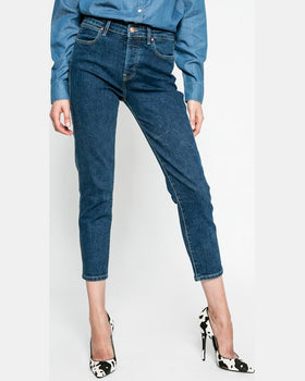 Jeansi Wrangler dark stone bleumarin