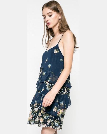 Rochie Pepe Jeans daris bleumarin