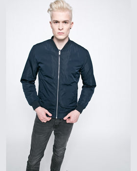 Geaca Selected bomber bleumarin