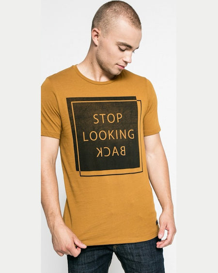 Tricou Jack and Jones muștar