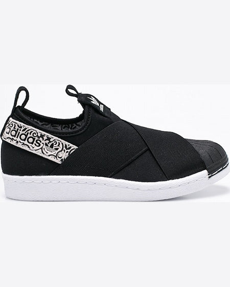 Pantofi Adidas superstar slip on negru