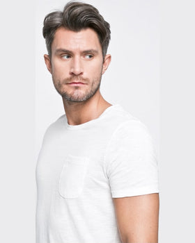 Tricou Jack and Jones crem