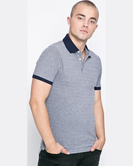 Tricou Jack and Jones polo albastru