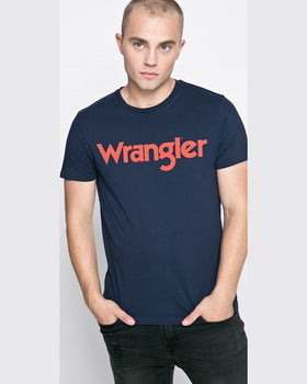 Tricou Wrangler bleumarin