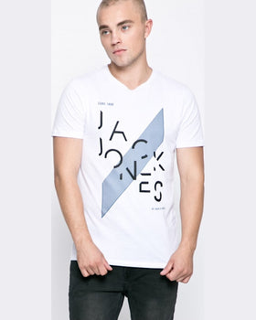 Tricou Jack and Jones alb