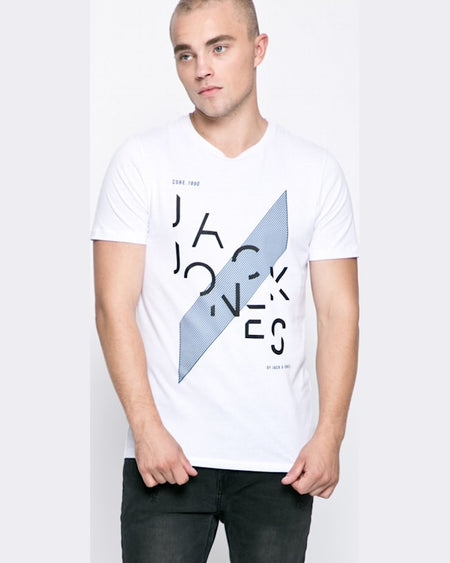 Tricou Jack and Jones alb