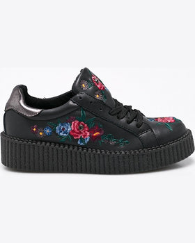 Pantofi Answear blossom mood negru