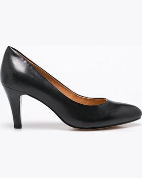 Pantofi Caprice cu toc negru