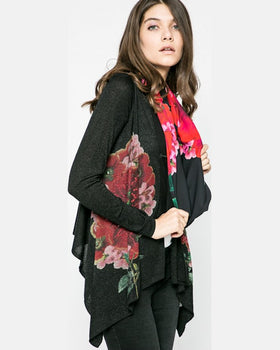 Cardigan Desigual jersanna negru