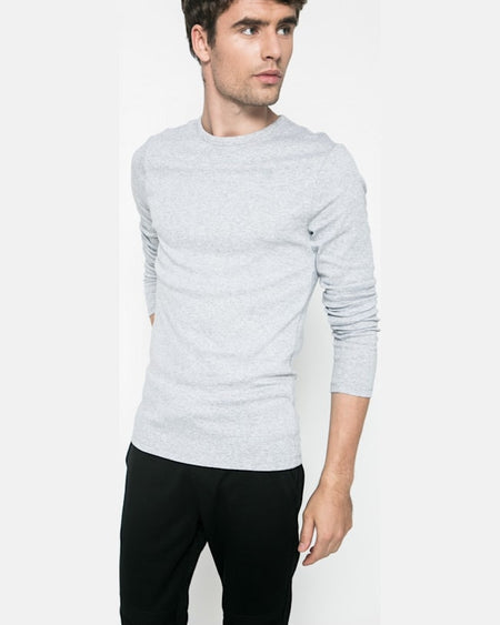 Longsleeve G-Star Raw gri deschis