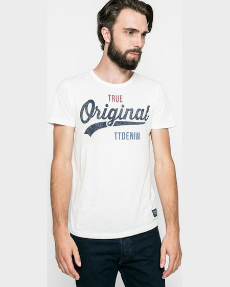 Tricou Tom Tailor alb