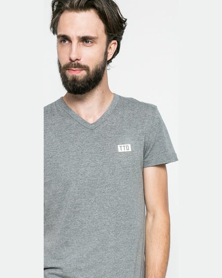 Tricou Tom Tailor gri