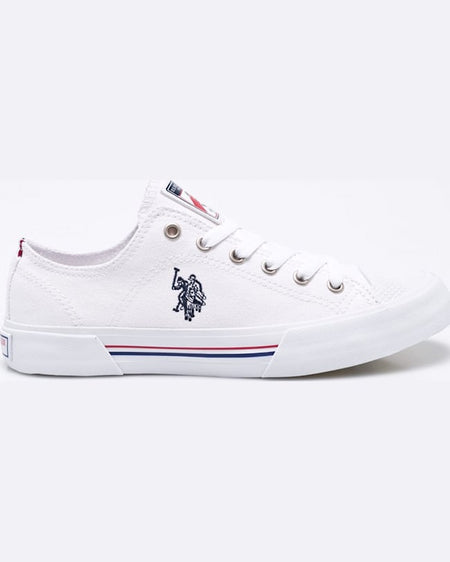 Tenisi US Polo alb