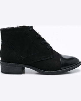 Pantofi Jana botine negru