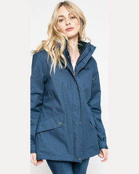 Geaca Jack Wolfskin park avenue bleumarin