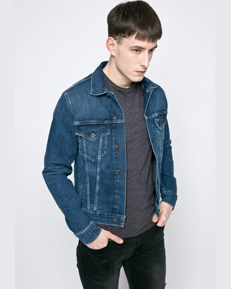 Geaca Pepe Jeans bleumarin