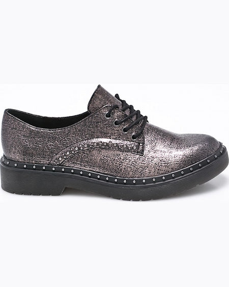 Pantofi Tamaris pantof argint