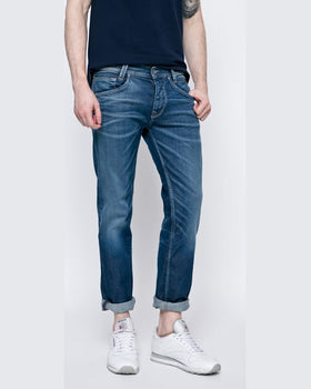 Jeansi Pepe Jeans albastru