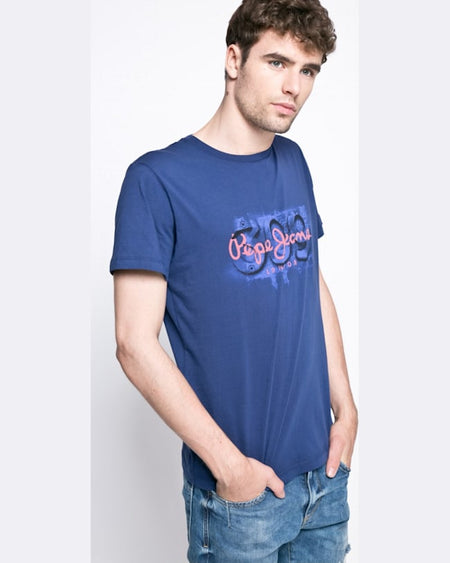 Tricou Pepe Jeans bleumarin