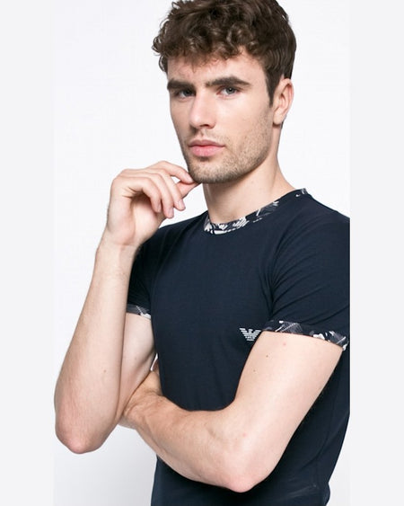 Tricou Emporio Armani bleumarin