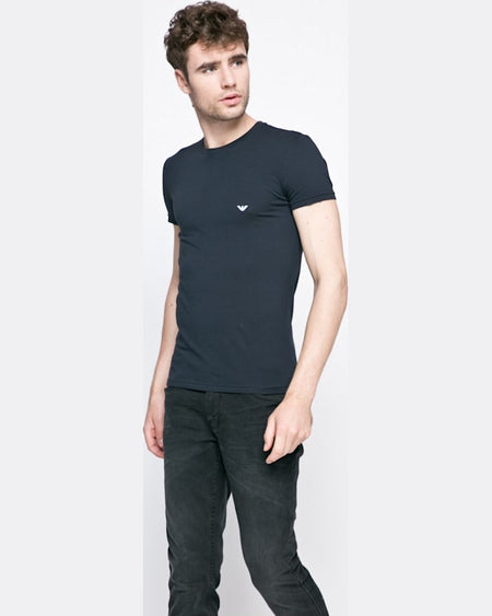 Tricou Emporio Armani bleumarin