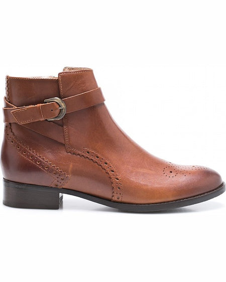 Botine Clarks netley olivia cafeniu