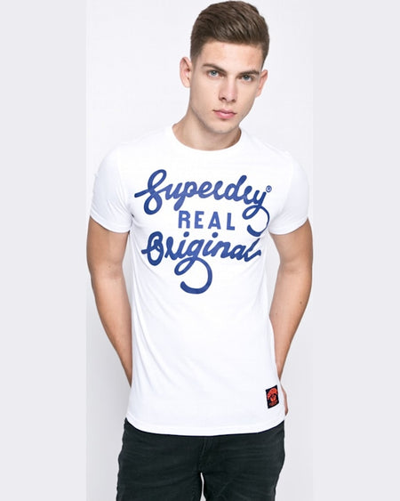 Tricou Superdry superdry alb