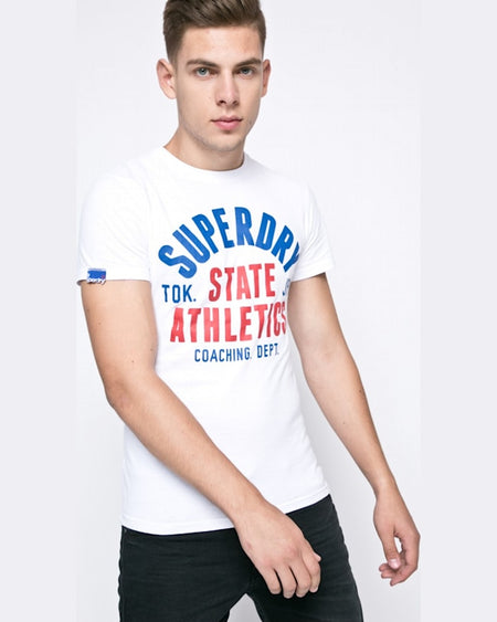 Tricou Superdry superdry alb