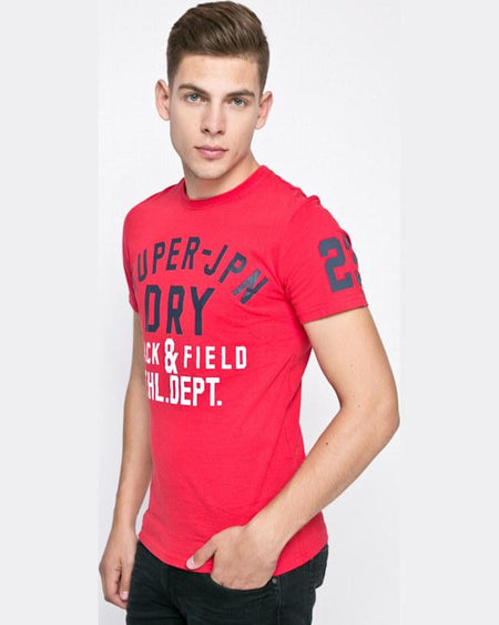 Tricou Superdry superdry roșu