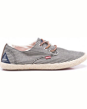 Espadrile Superdry Negru cu Alb