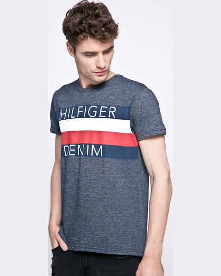 Tricou Tommy Hilfiger bleumarin