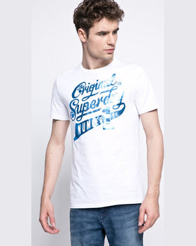 Tricou Superdry superdry alb