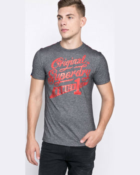 Tricou Superdry superdry gri