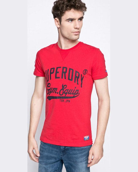 Tricou Superdry superdry roșu