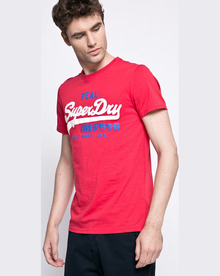 Tricou Superdry superdry roșu