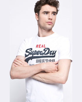 Tricou Superdry superdry alb