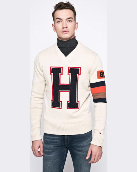 Pulover Tommy Hilfiger bej