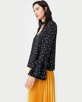 Bluza Mango lena negru