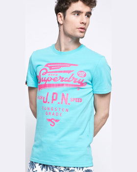 Tricou Superdry superdry albastru