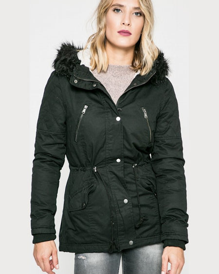 Parka Tally Weijl hanorac negru