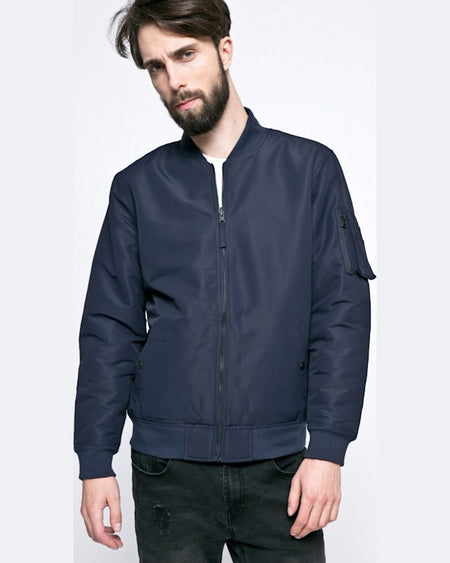 Geaca Levis bomber cu doua fete bleumarin