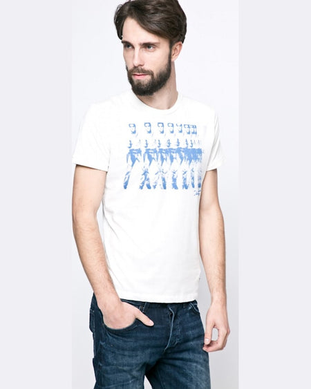 Tricou Pepe Jeans alb