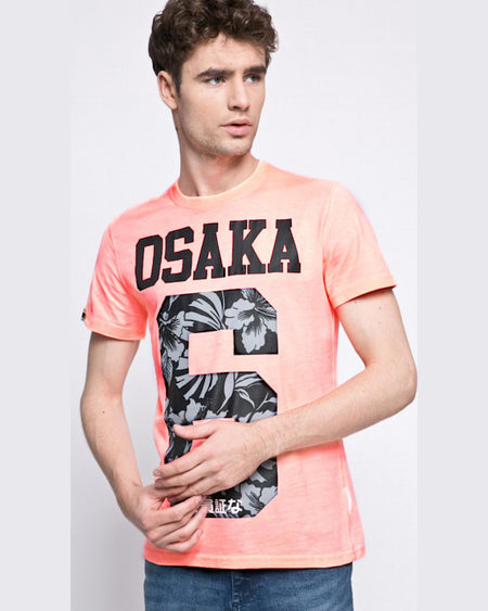 Tricou Superdry superdry portocaliu