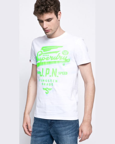 Tricou Superdry superdry alb