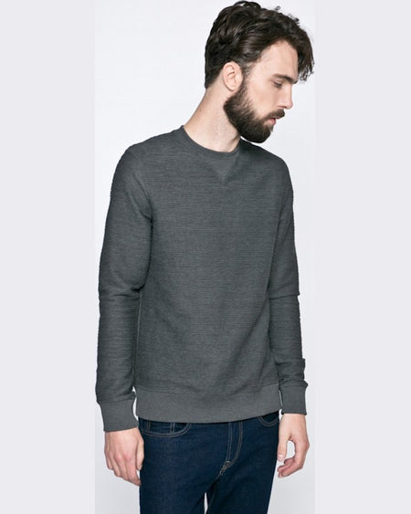 Bluza Jack and Jones negru cărbune